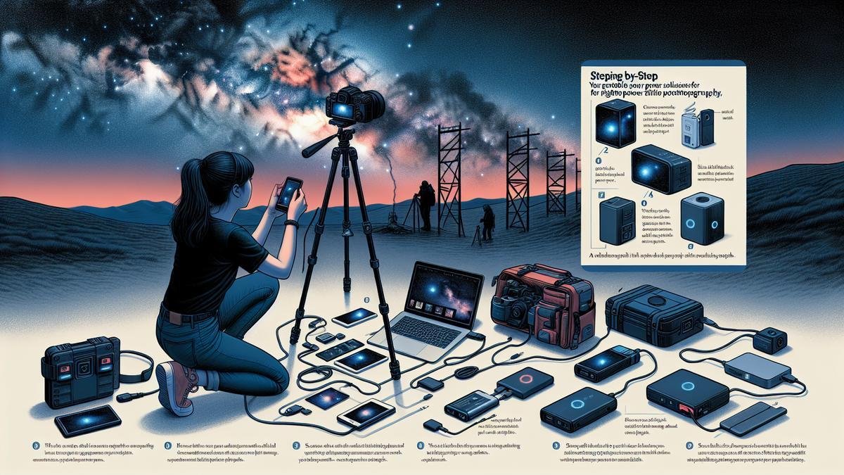 Setting Up Your Portable Power Solutions for Nighttime Astrophotography